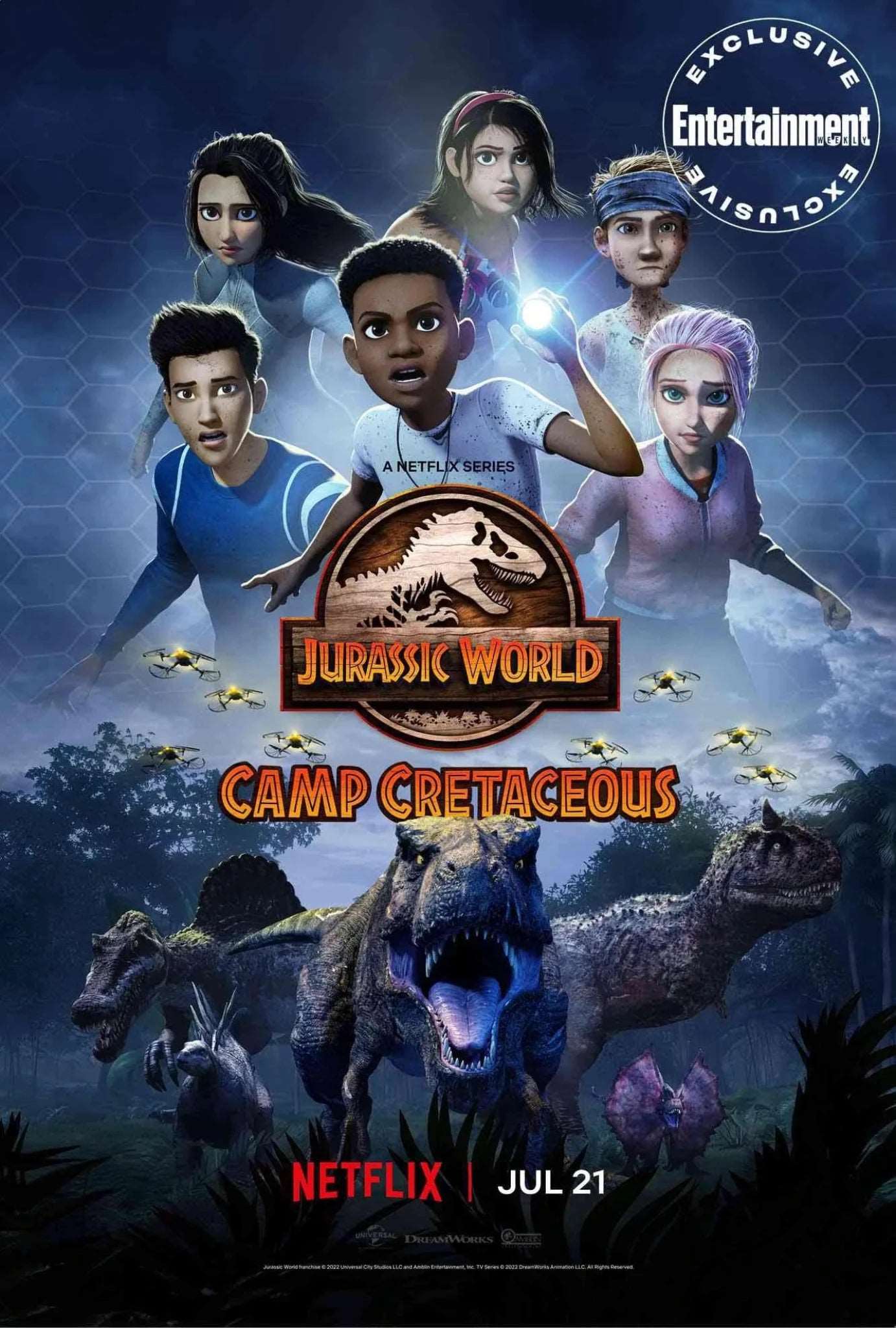 Jurassic World: Camp Cretaceous Season 5 Complete Pack 2022 Animation - Kids - Action - Adventure