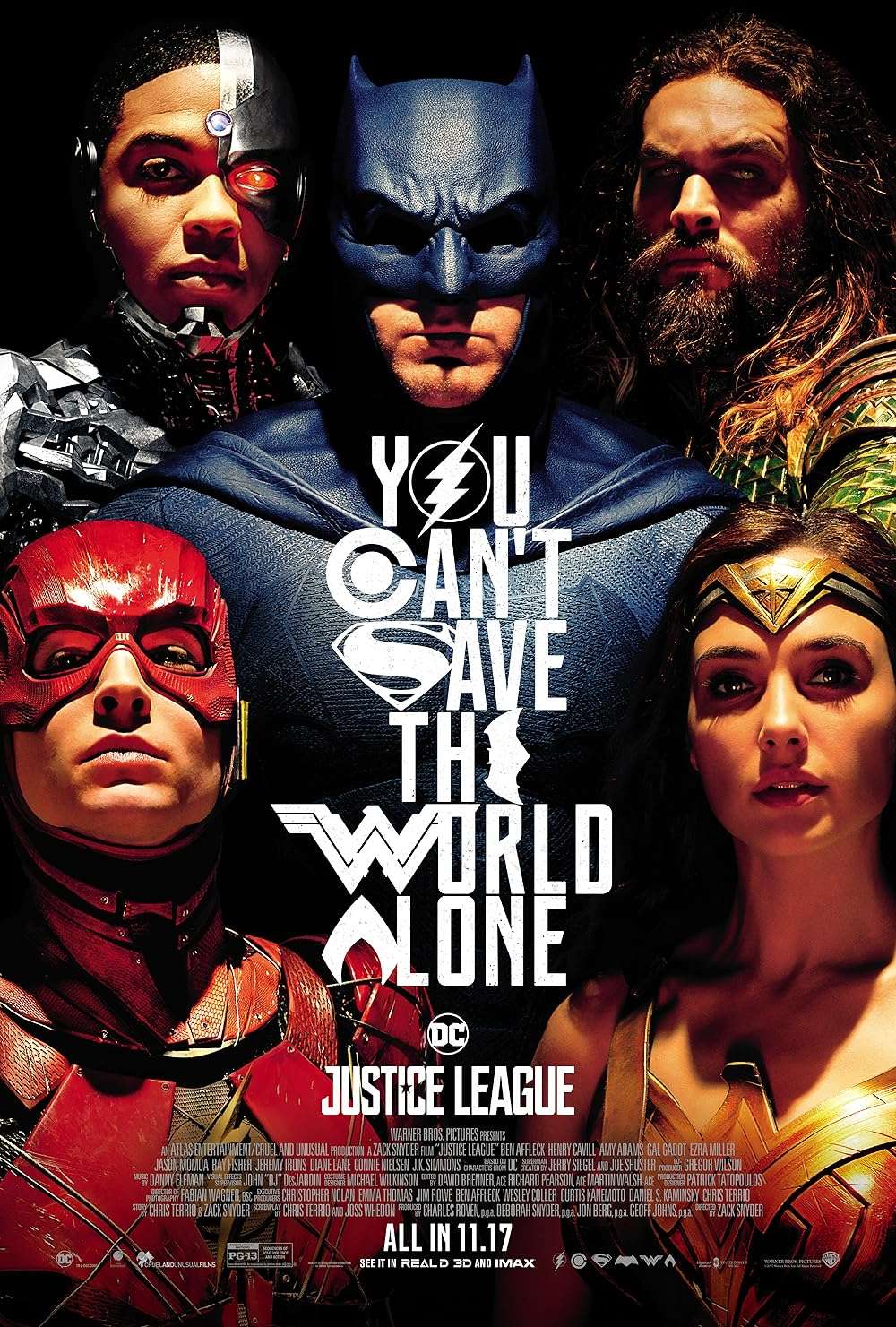 Justice League 2017 ‧ Action/Adventure ‧ 2 hours
