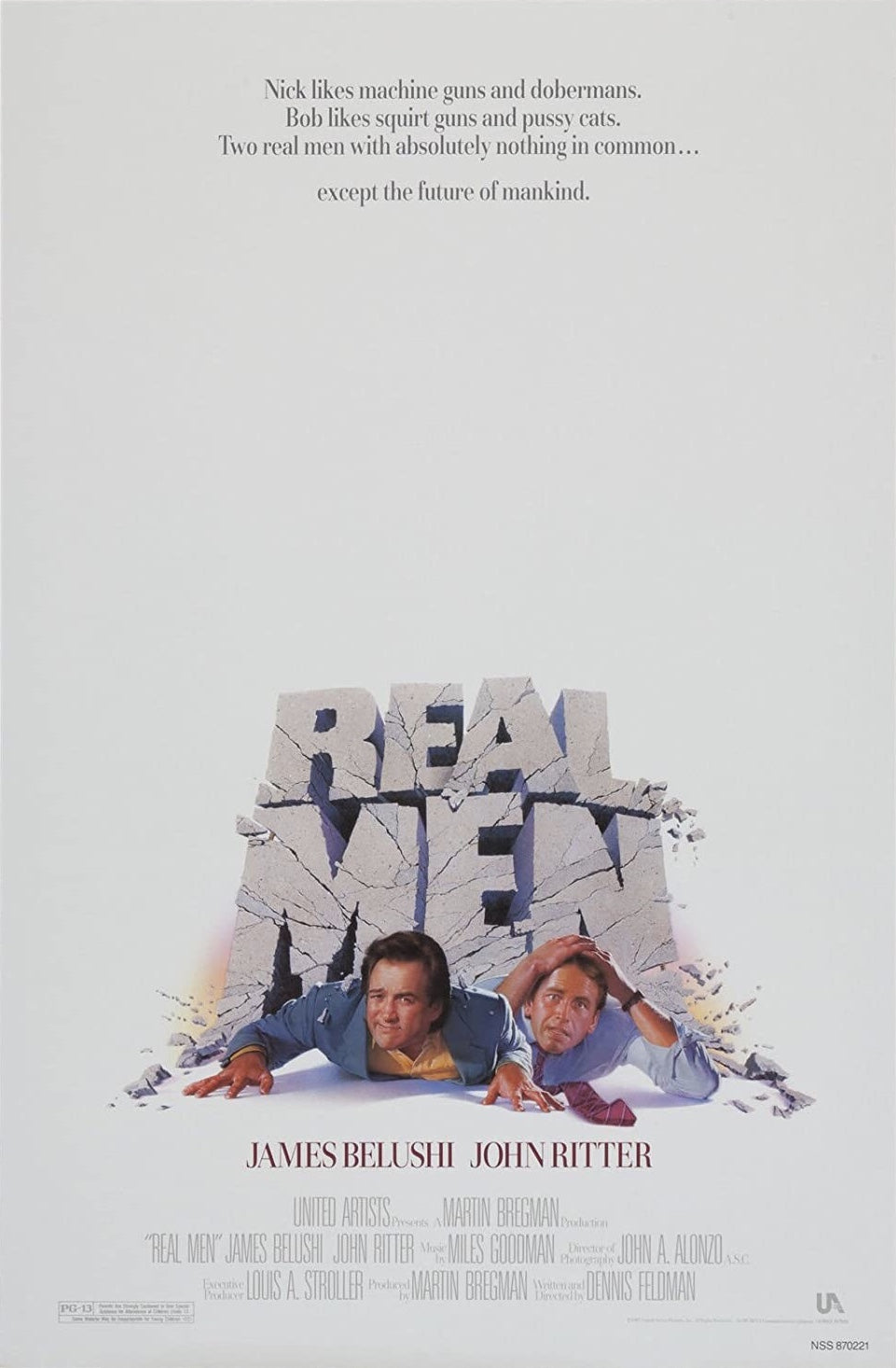 Real Men 1987 ‧ Comedy/Sci-fi ‧ 1h 25m