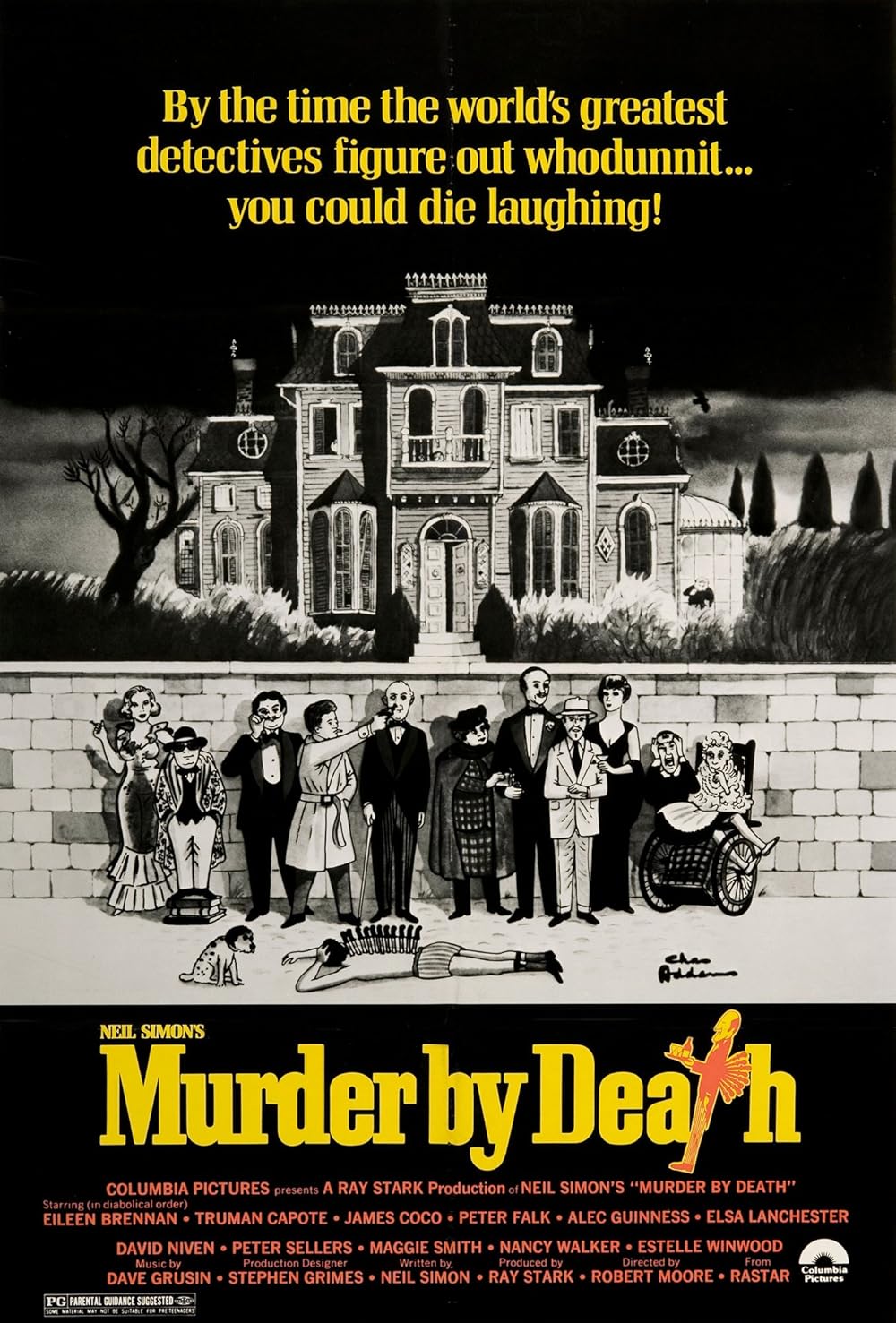 Murder by Death 1976 ‧ Comedy/Mystery ‧ 1h 34m
