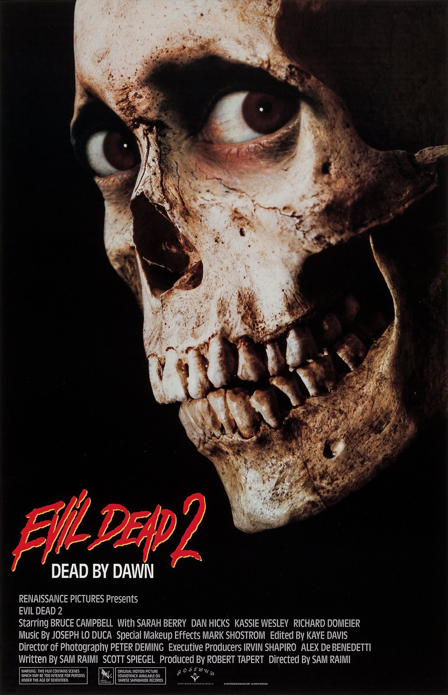 Evil Dead II 1987 ‧ Horror/Comedy ‧ 1h 25m