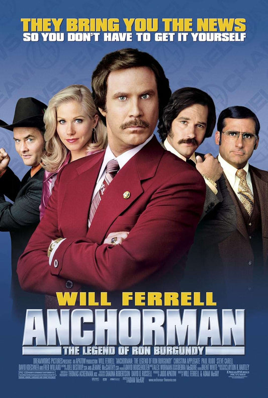 Anchorman: The Legend of Ron Burgundy 2004 ‧ Comedy ‧ 1h 34m