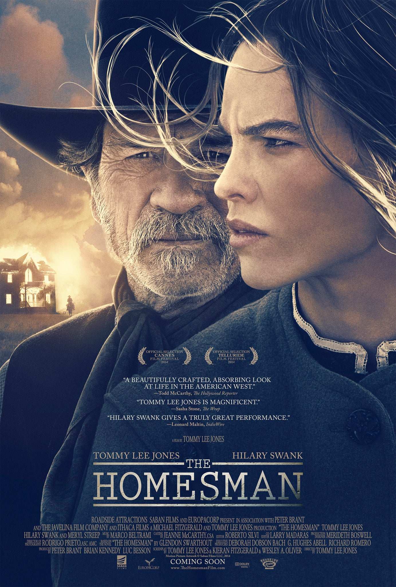 The Homesman 2014 ‧ Western/Drama ‧ 2h 2m