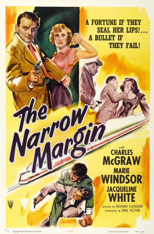The Narrow Margin 1952 ‧ Noir/Thriller ‧ 1h 12m