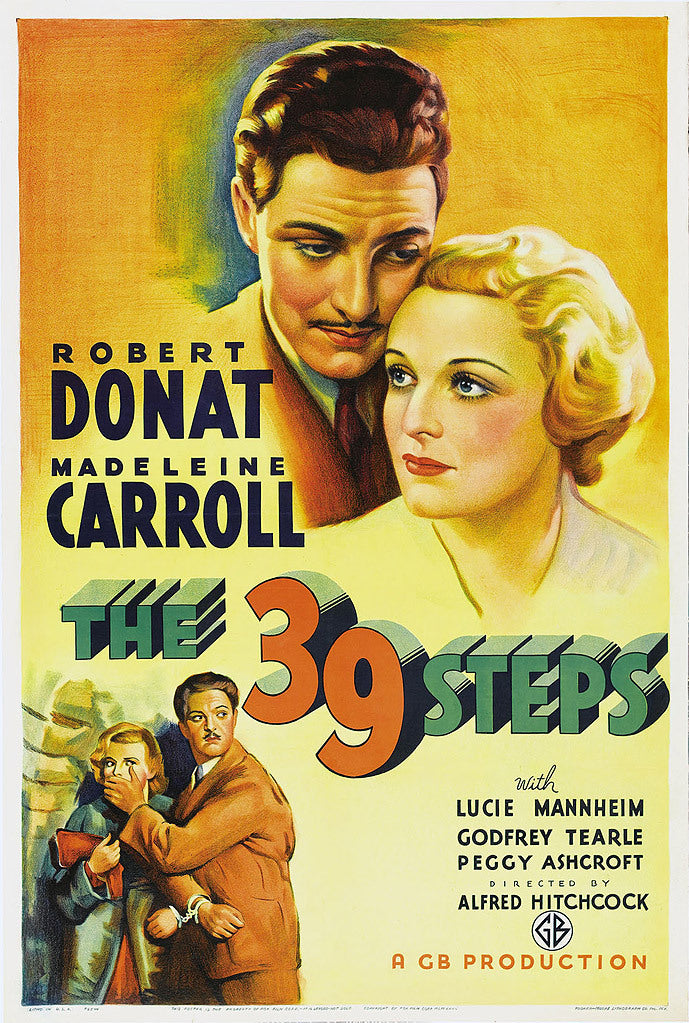 The 39 Steps 1935 ‧ Thriller/Mystery ‧ 1h 21m
