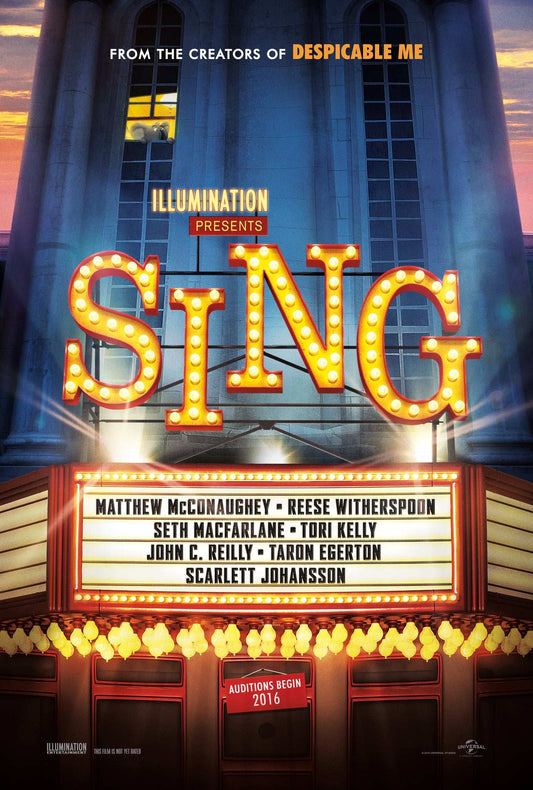Sing 2016 ‧ Musical/Drama ‧ 1h 50m