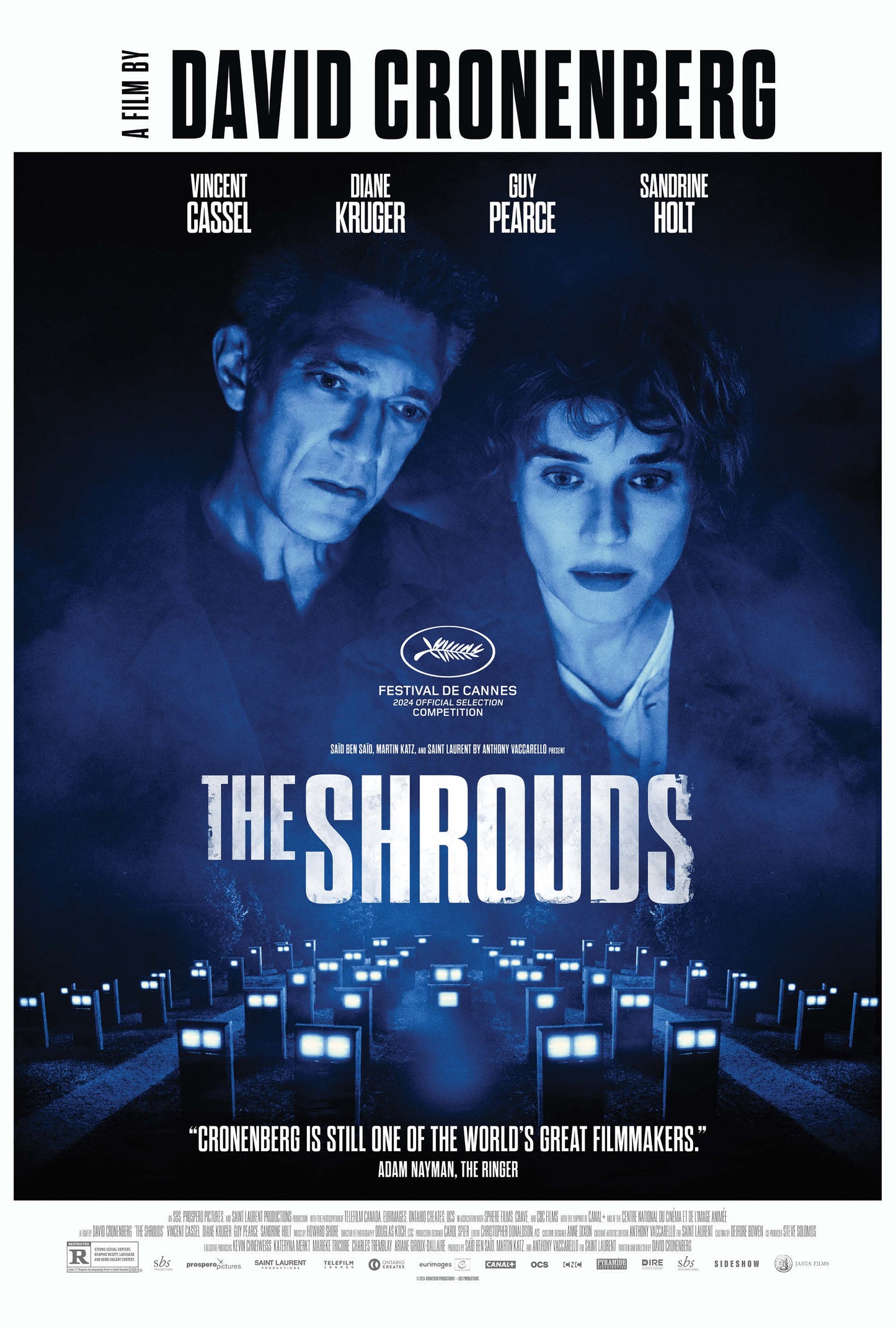 The Shrouds 2024 ‧ Horror/Sci-fi ‧ 2 hours