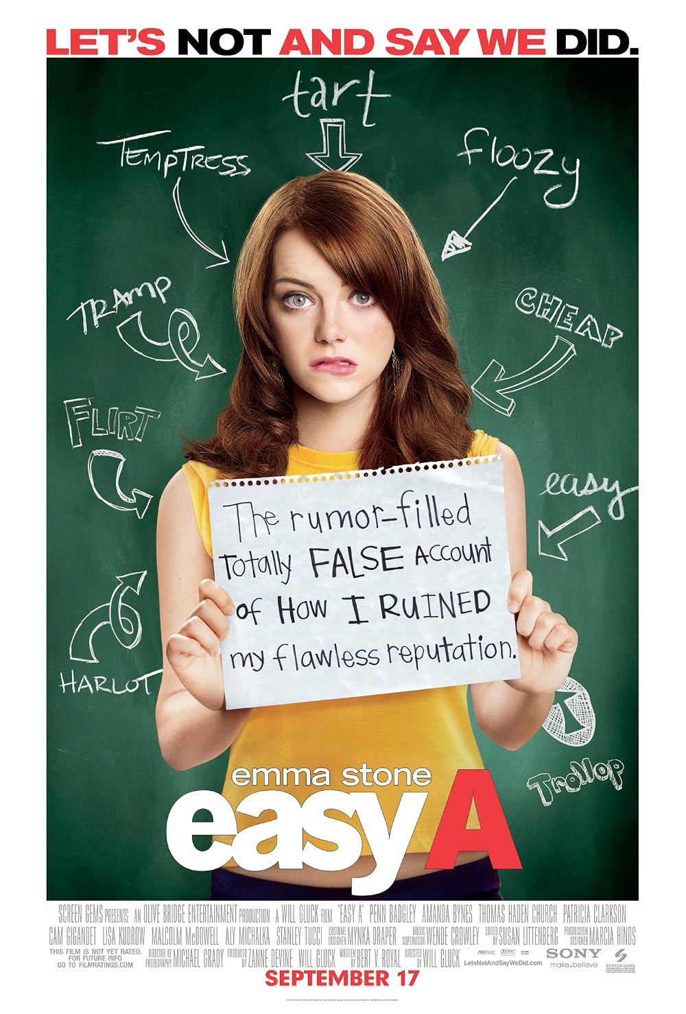 Easy A 2010 ‧ Comedy/Romance ‧ 1h 32m