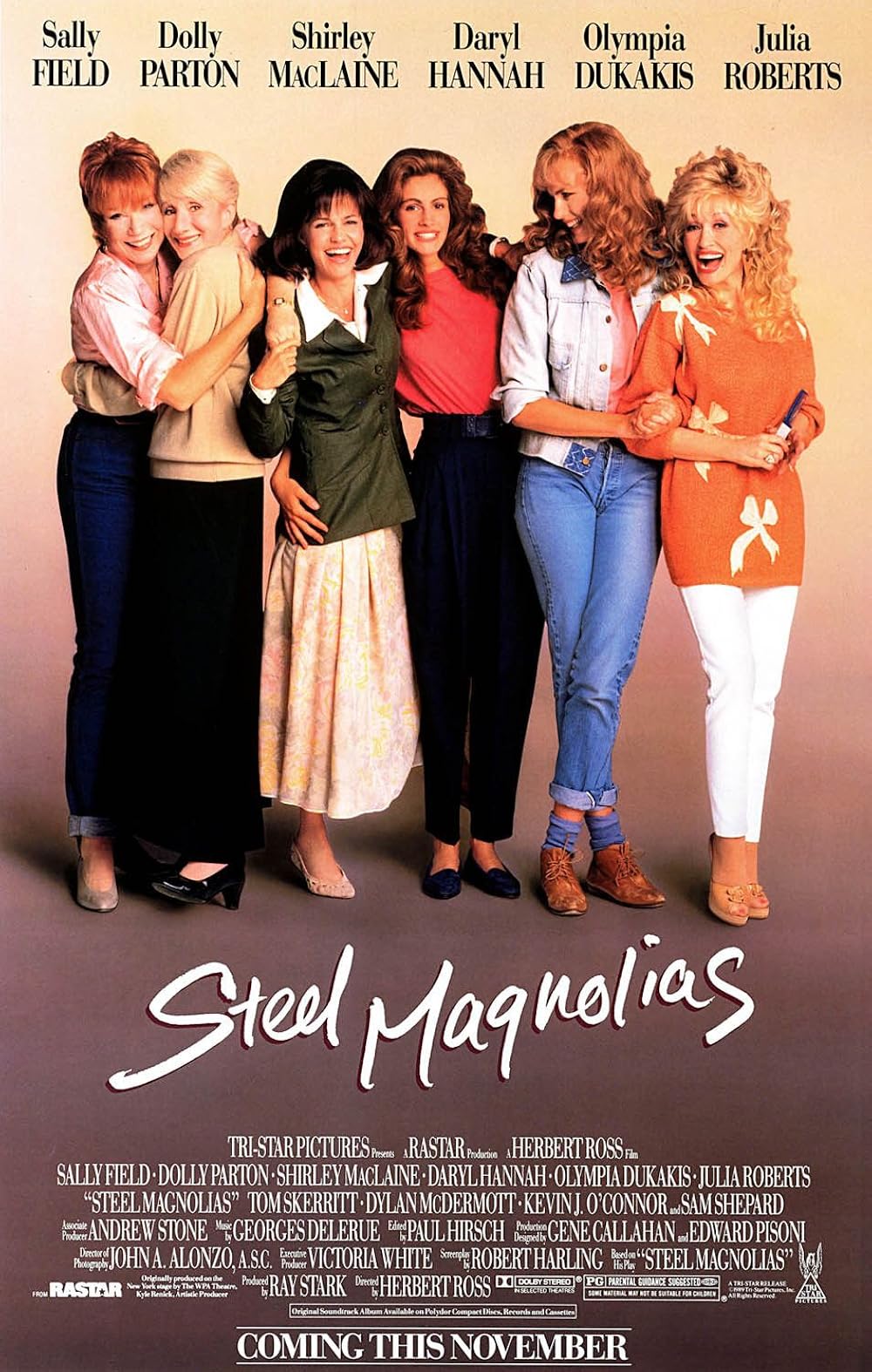 Steel Magnolias 1989 ‧ Romance/Comedy ‧ 1h 57m