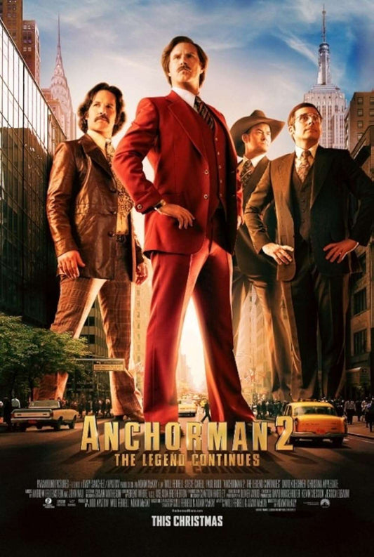 Anchorman 2: The Legend Continues 2013 ‧ Comedy/Drama ‧ 1h 59m