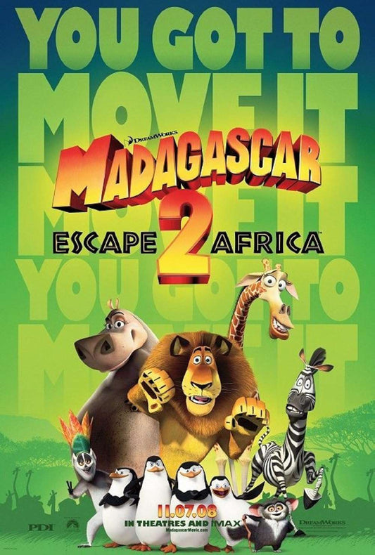 Madagascar: Escape 2 Africa 2008 ‧ Family/Adventure ‧ 1h 29m