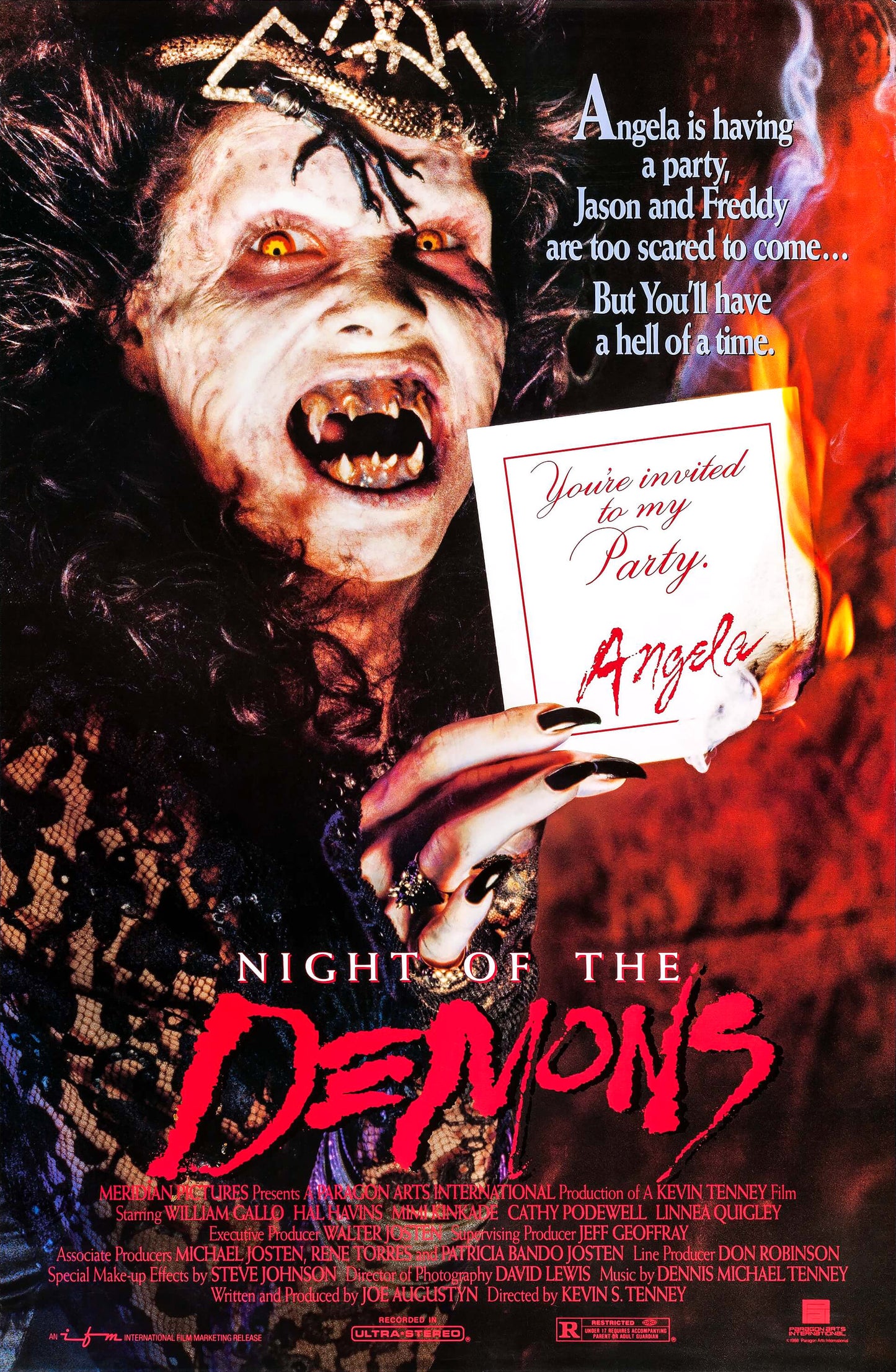 Night of the Demons 1988 ‧ Horror/Comedy horror ‧ 1h 30m
