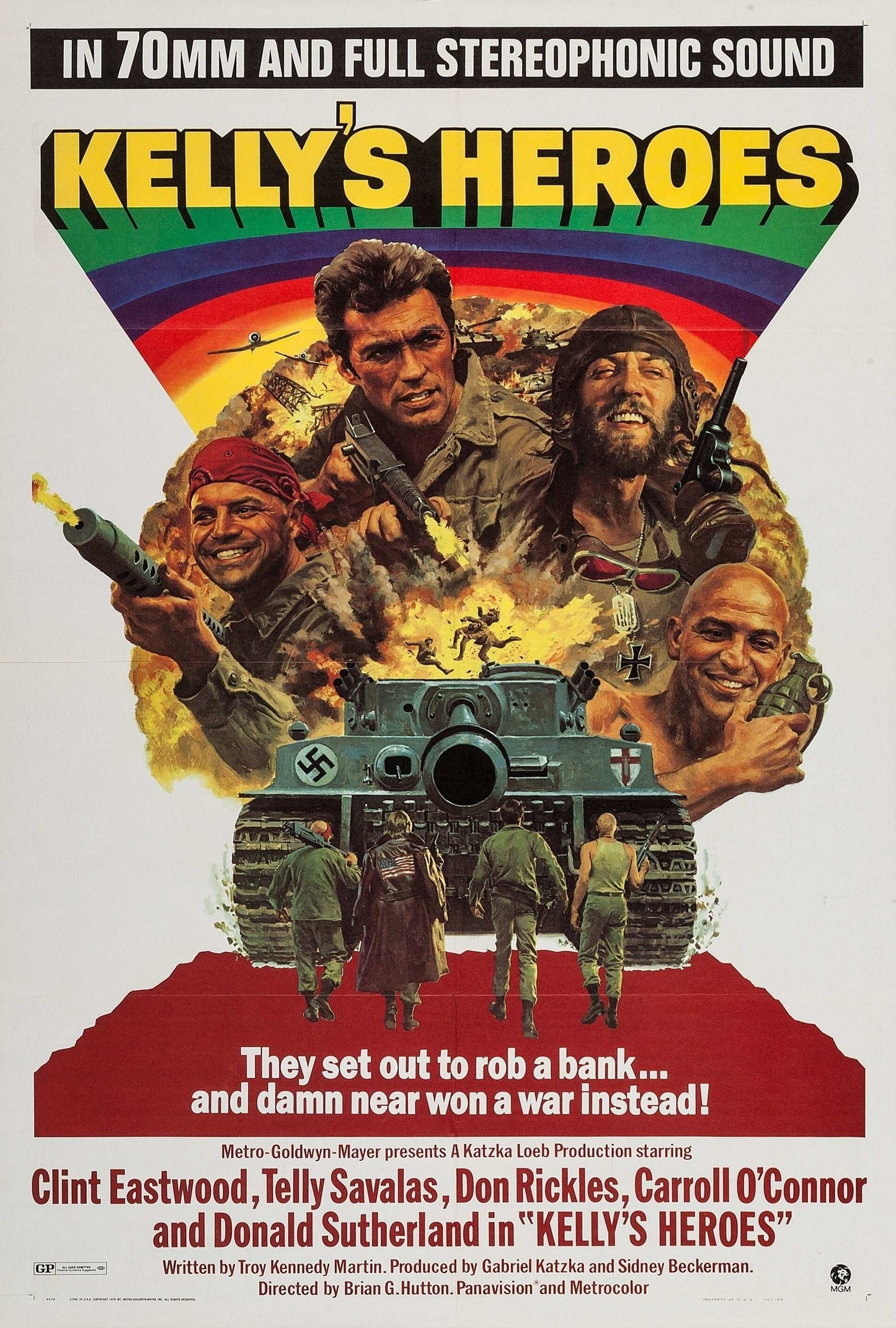 Kelly's Heroes 1970 ‧ War/Comedy ‧ 2h 24m