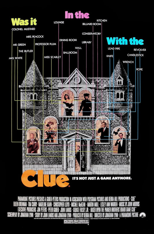 Clue 1985 ‧ Comedy/Mystery ‧ 1h 37m