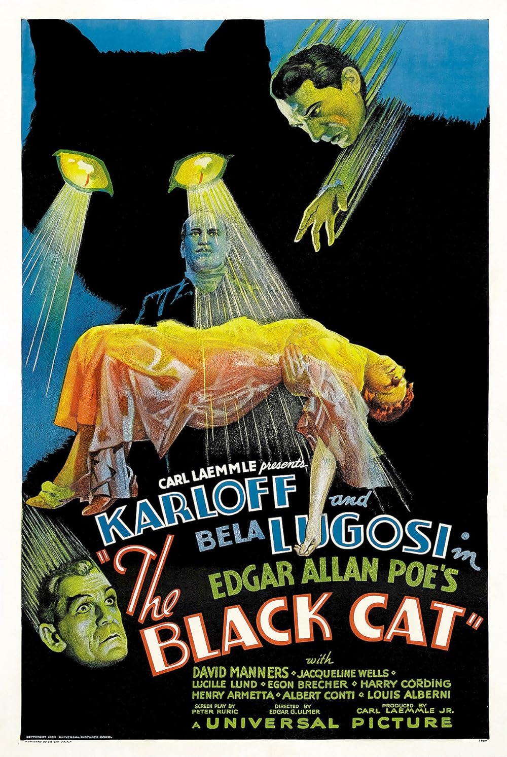 The Black Cat 1934 ‧ Horror/Mystery ‧ 1h 5m