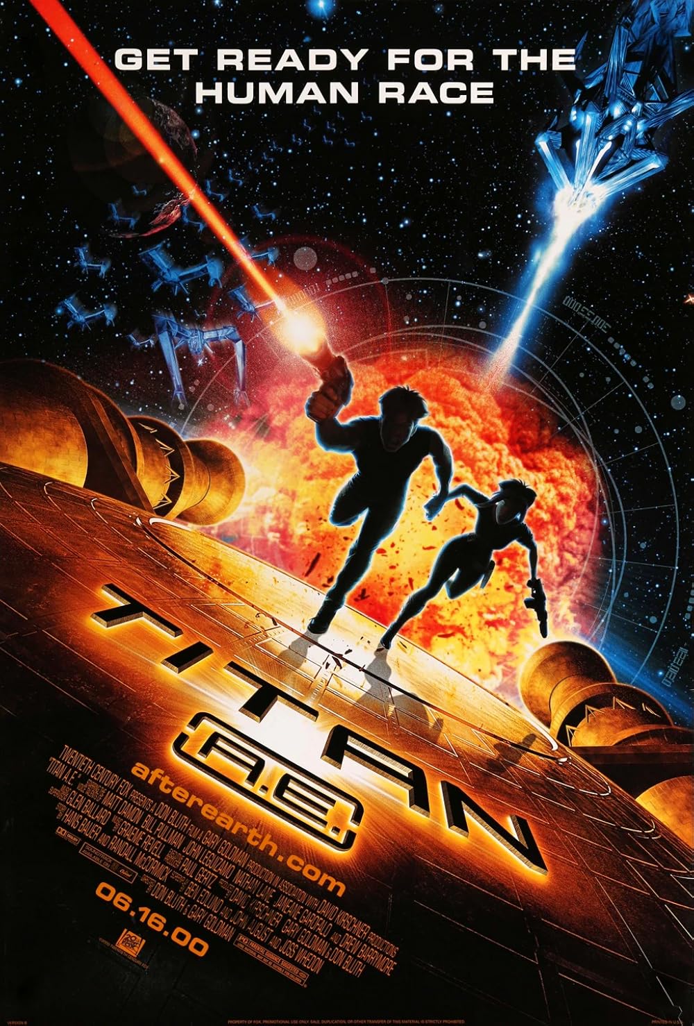 Titan A.E. 2000 ‧ Family/Sci-fi ‧ 1h 34m