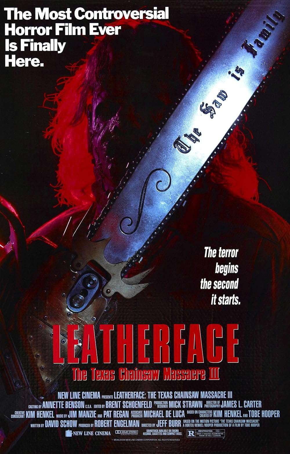 Leatherface: The Texas Chainsaw Massacre III 1990 ‧ Horror/Crime ‧ 1h 25m