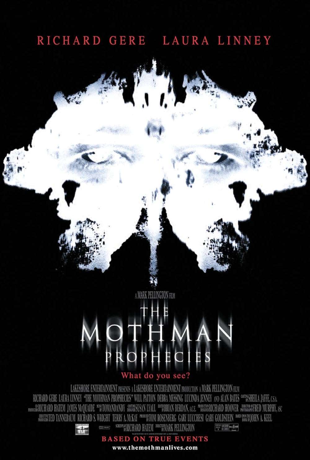 The Mothman Prophecies 2002 ‧ Horror/Mystery ‧ 1h 59m