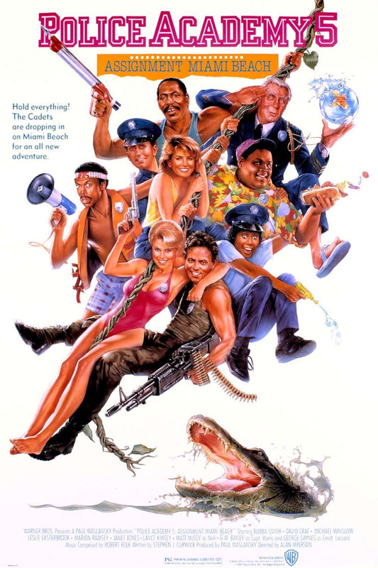 Police Academy 5: Assignment Miami Beach 1988 ‧ Comedy/Action ‧ 1h 30m