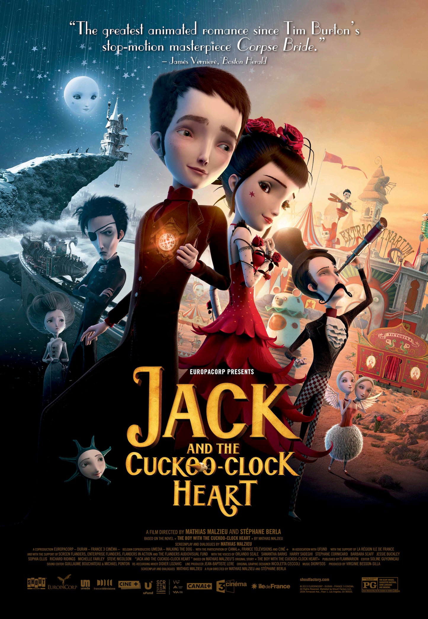 Jack and the Cuckoo-Clock Heart 2013 ‧ Musical/Adventure ‧ 1h 42m
