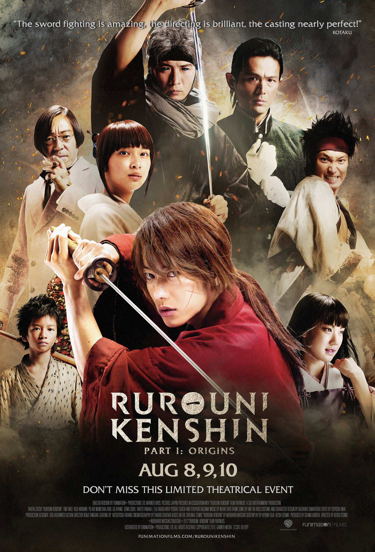 Rurouni Kenshin Part I Origins 2012 ‧ Action/War ‧ 2h 14m