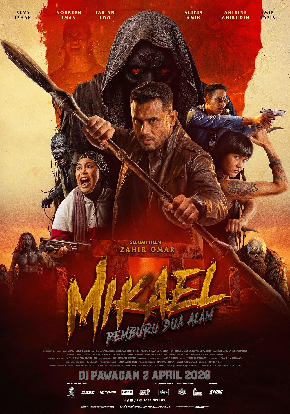 Mikael: Pemburu Dua Alam 2026 2h