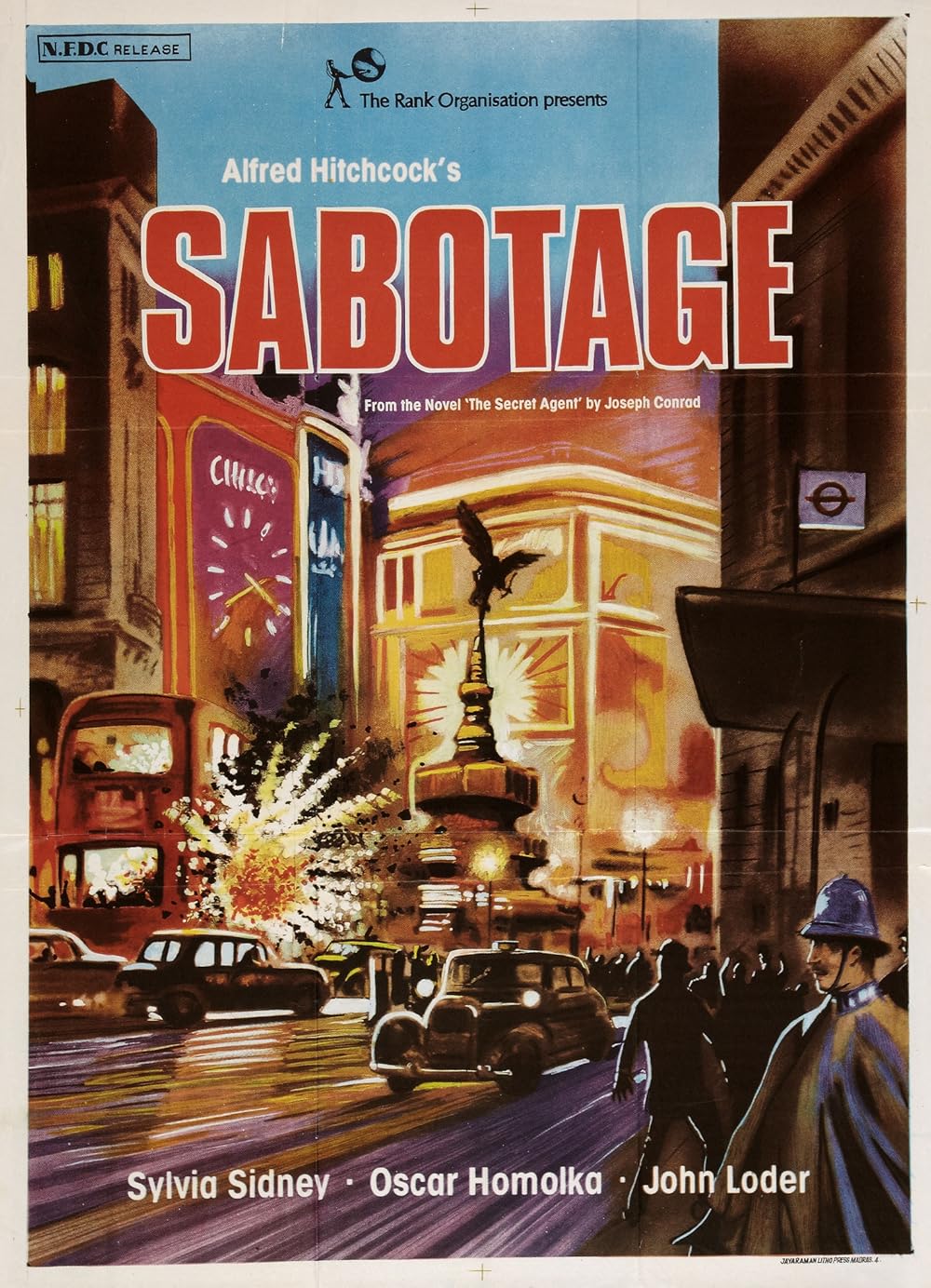 Sabotage 1936 ‧ Thriller/Crime ‧ 1h 16m