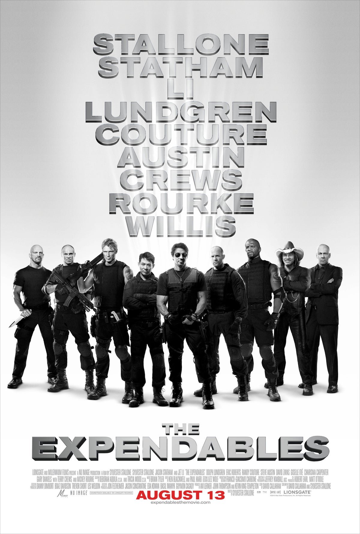 The Expendables 2010 ‧ Action/Thriller ‧ 1h 43m