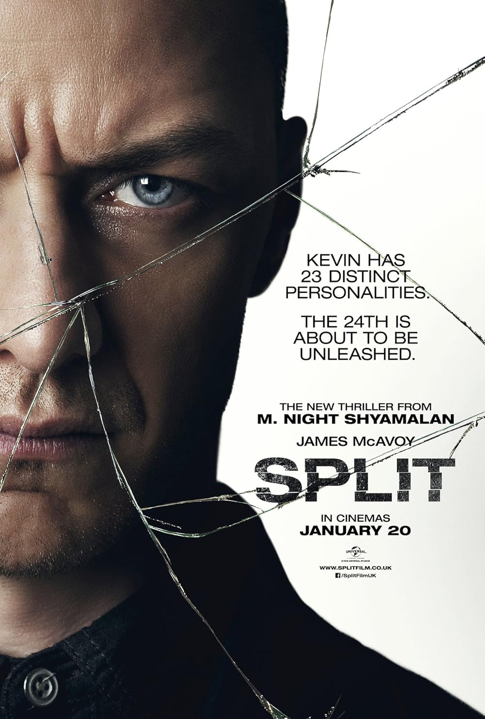Split 2016 ‧ Horror/Crime ‧ 1h 57m