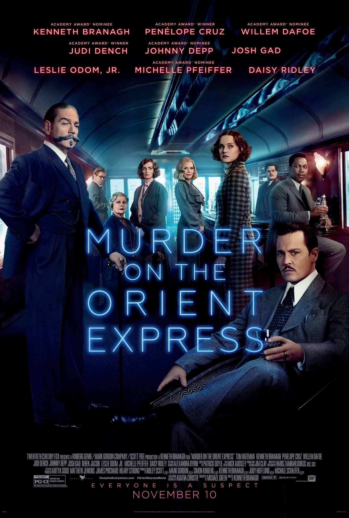 Murder on the Orient Express 2017 ‧ Mystery/Crime ‧ 1h 54m