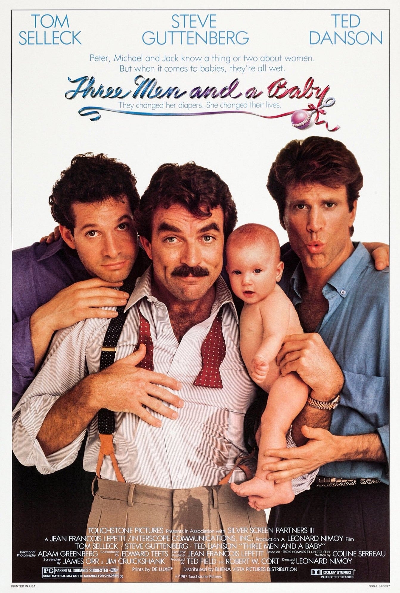 Three Men and a Baby 1987 ‧ Comedy/Family ‧ 1h 42m