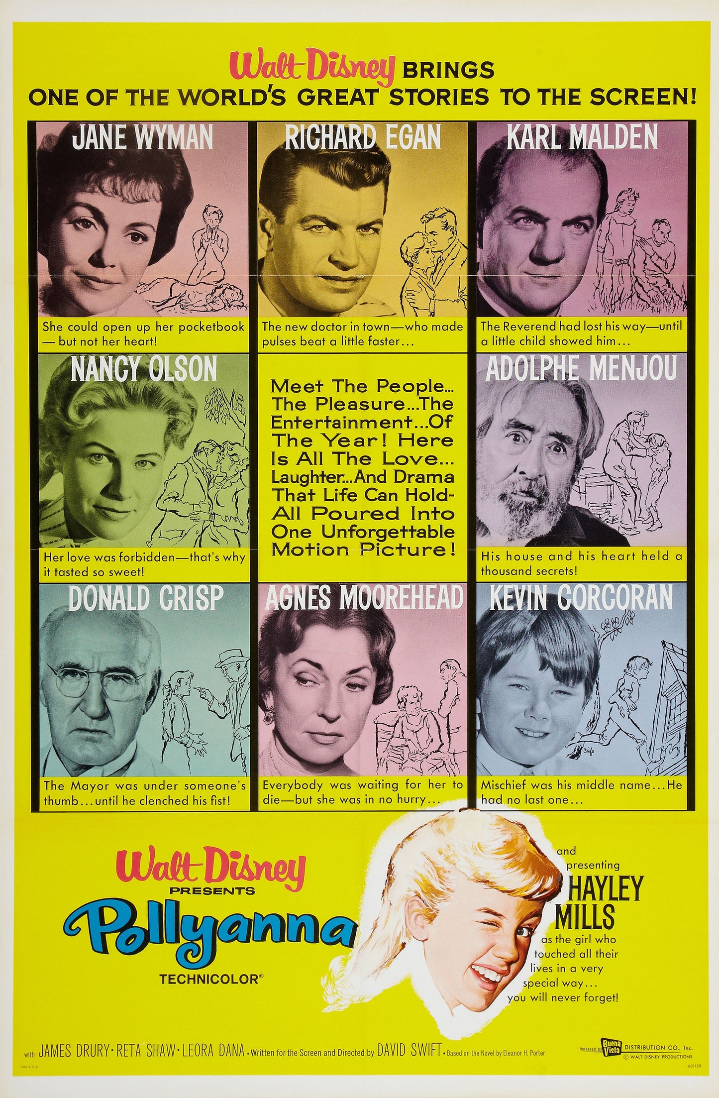 Pollyanna 1960 ‧ Family/Comedy ‧ 2h 14m