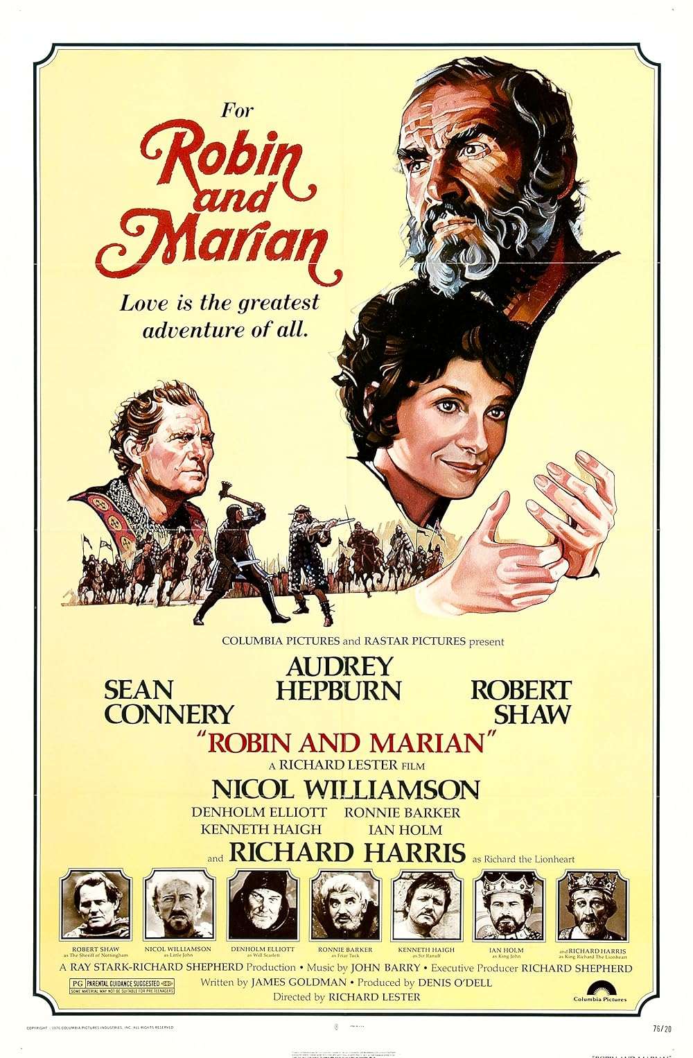 Robin and Marian 1976 ‧ Adventure/Romance ‧ 1h 46m
