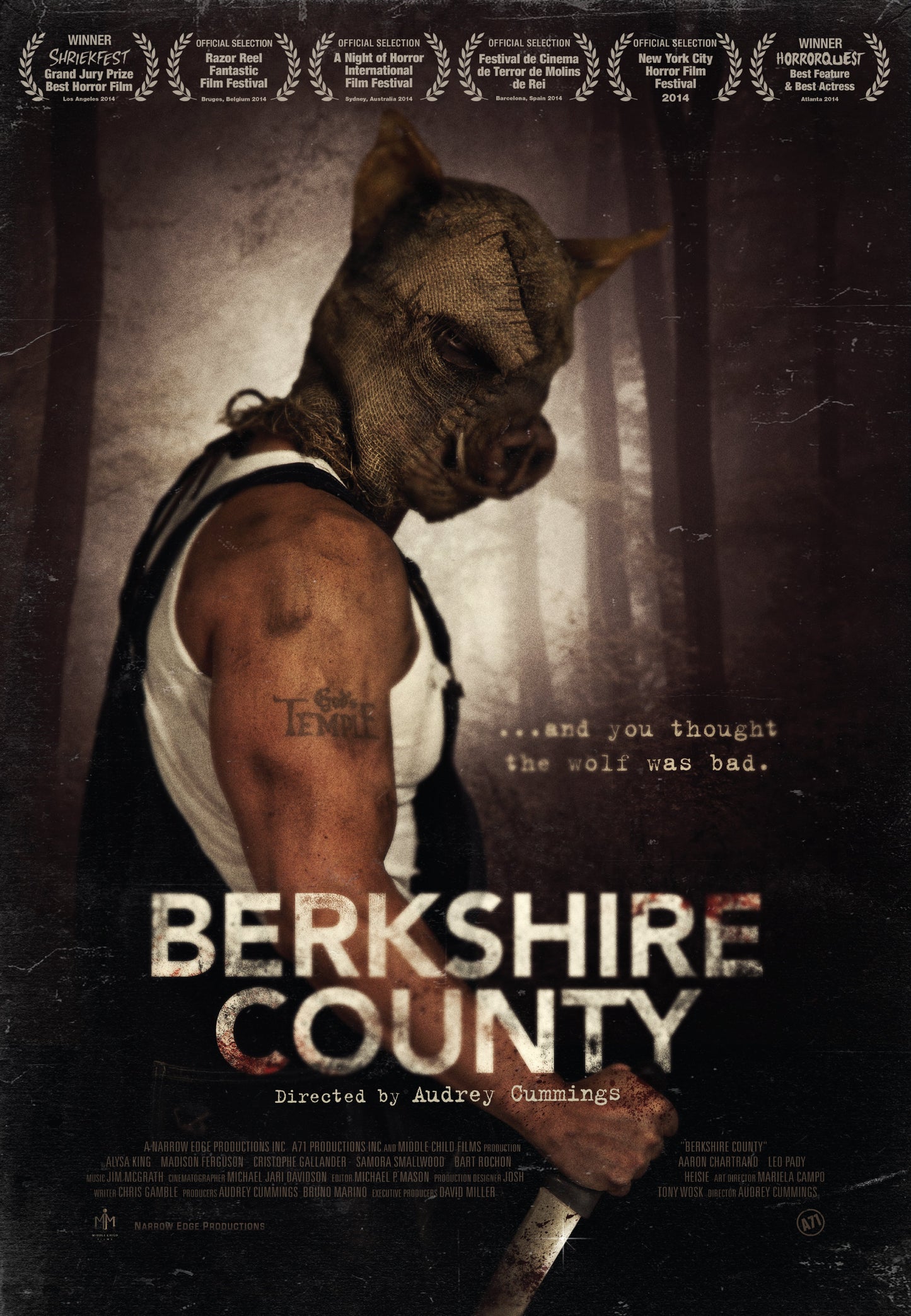 Berkshire County 2014 ‧ Horror/Thriller ‧ 1h 23m
