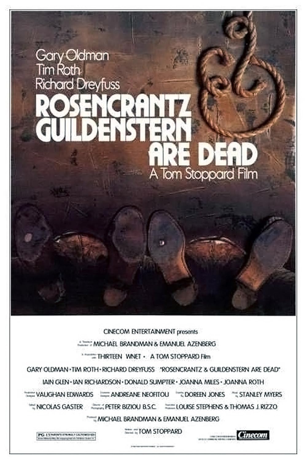 Tom Stoppard: Rosencrantz And Guildenstern Are Dead 1990 ‧ Comedy/Drama ‧ 1h 57m