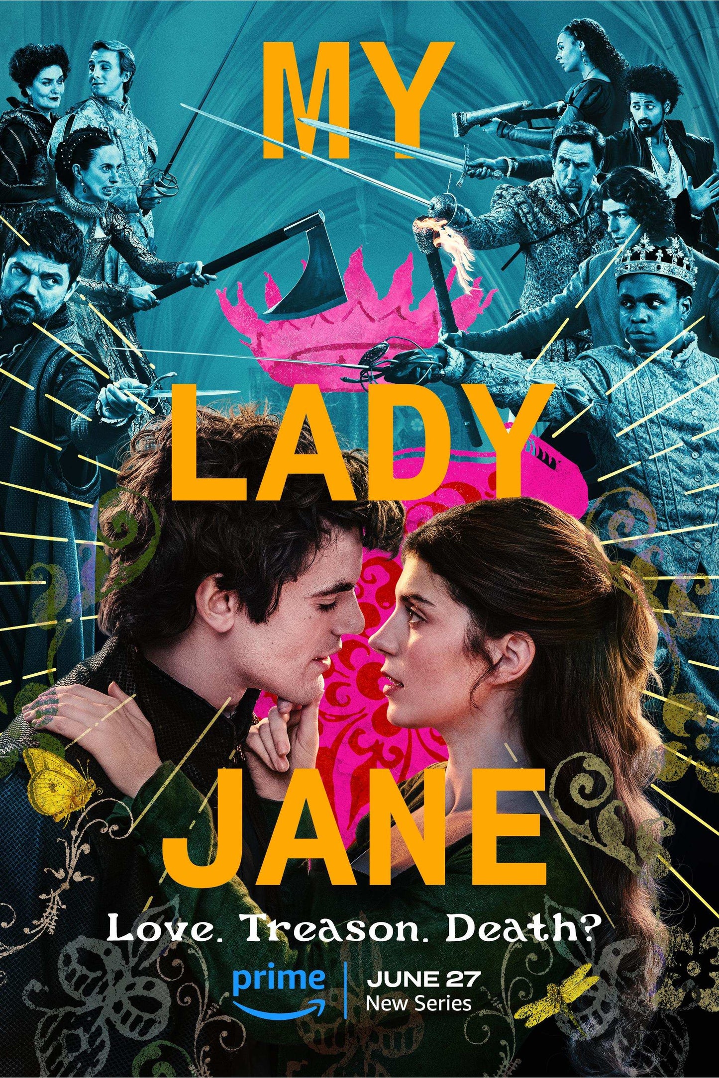 My Lady Jane Season 1 Complete Pack 2024 Drama - Comedy - Sci-Fi - Fantasy