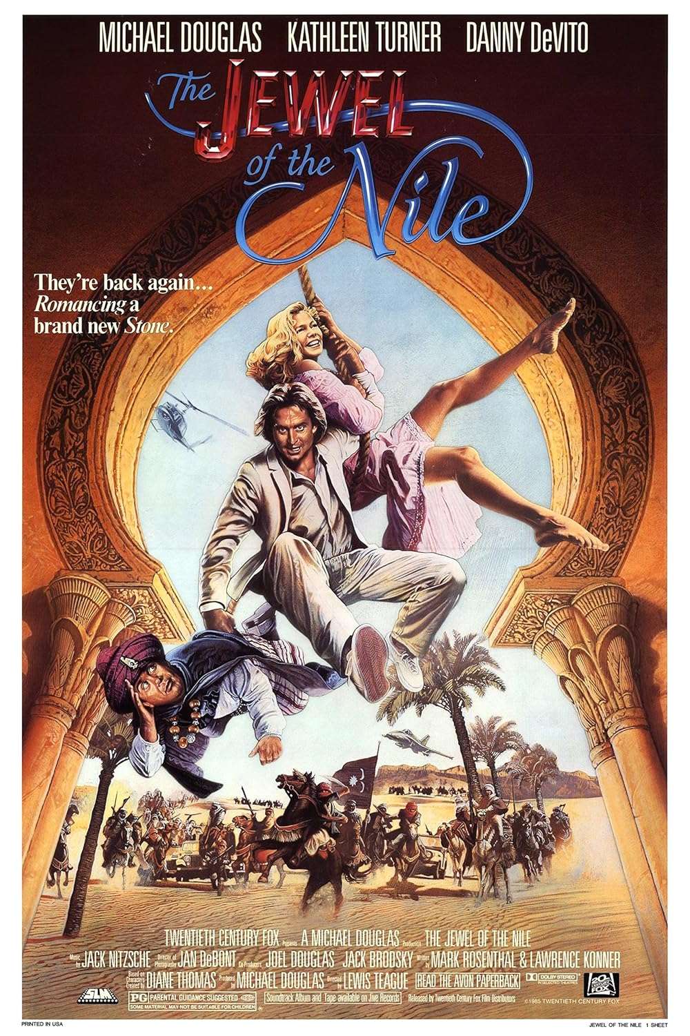 The Jewel of the Nile 1985 ‧ Adventure/Comedy ‧ 1h 46m