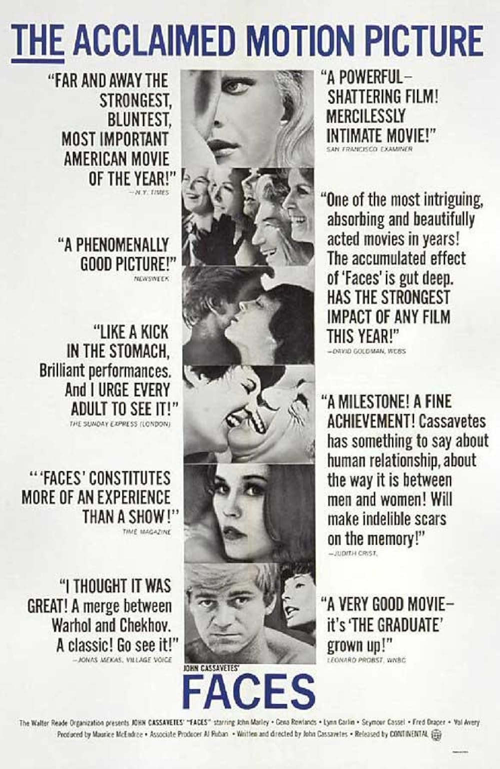 Faces 1968 ‧ Drama/Indie film ‧ 2h 10m
