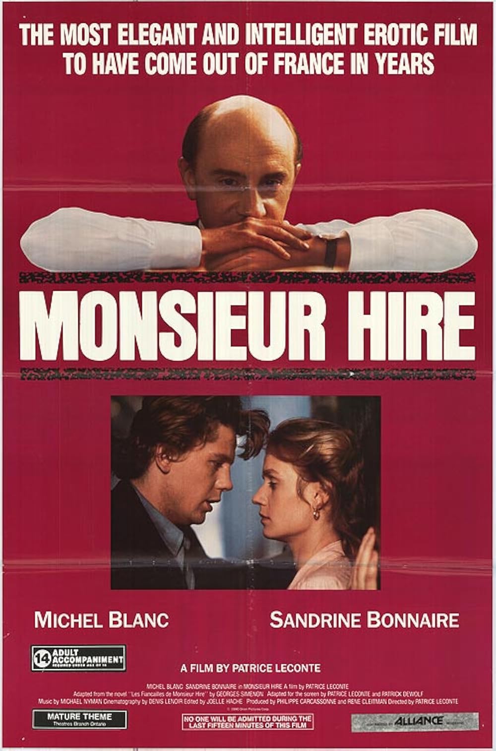 Monsieur Hire 1989 ‧ Thriller/Crime ‧ 1h 21m