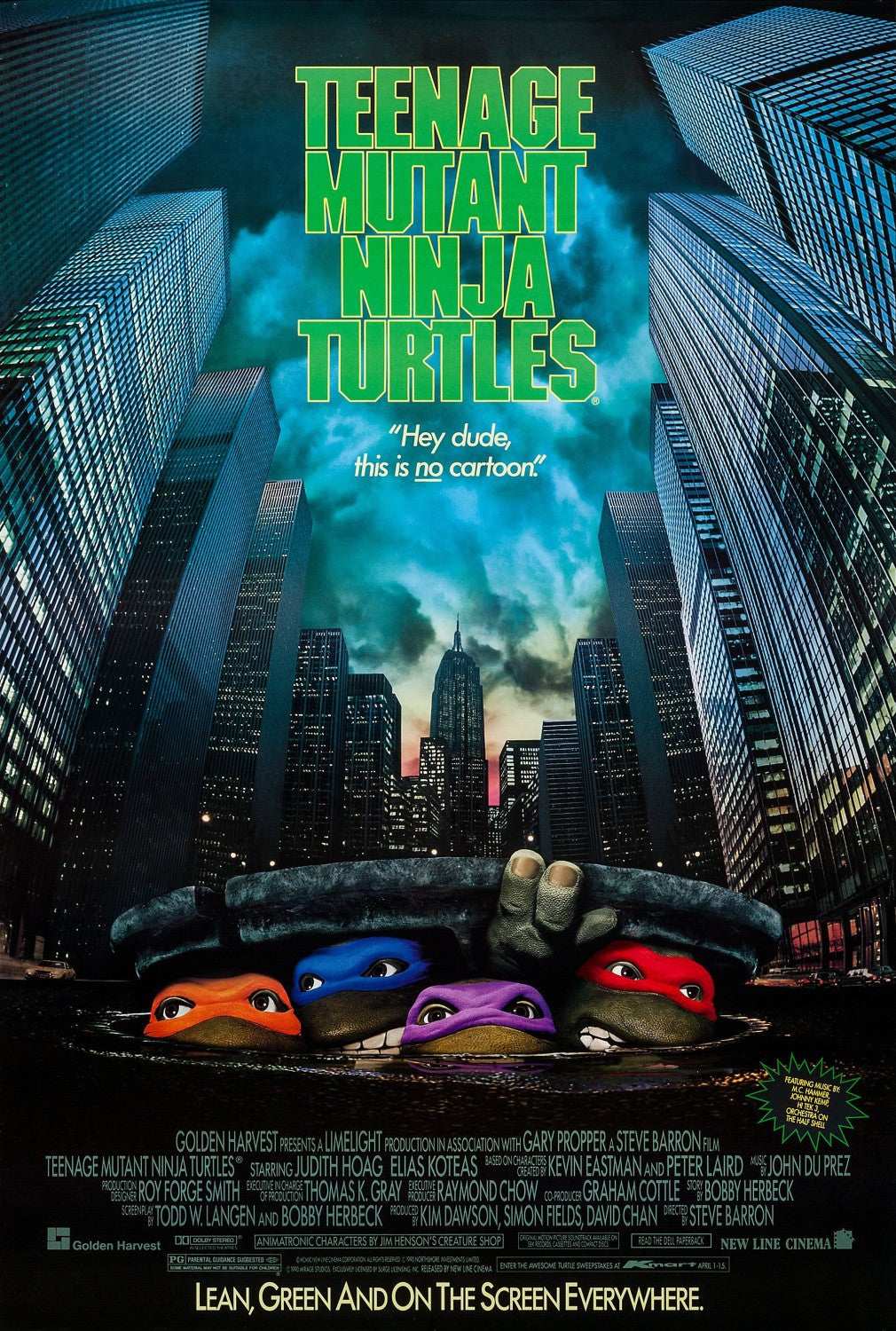 Teenage Mutant Ninja Turtles 1990 ‧ Family/Action ‧ 1h 33m