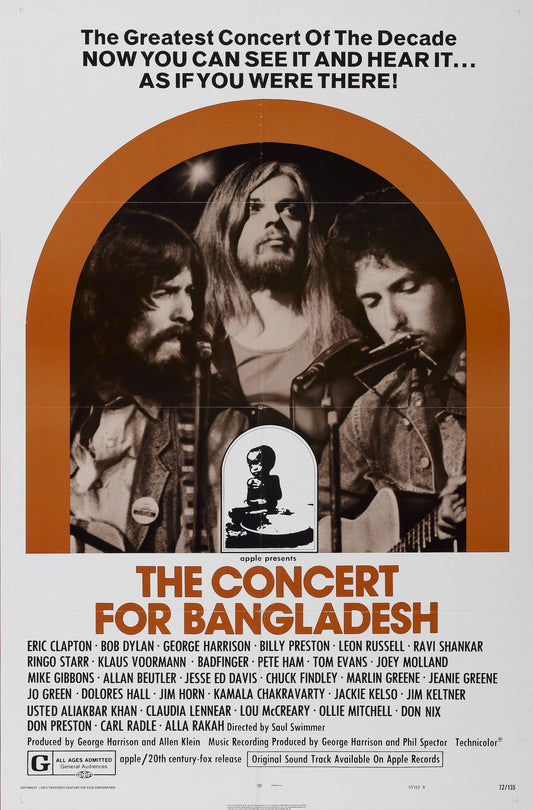 The Concert for Bangladesh 1972 ‧ Documentary/Music ‧ 1h 43m