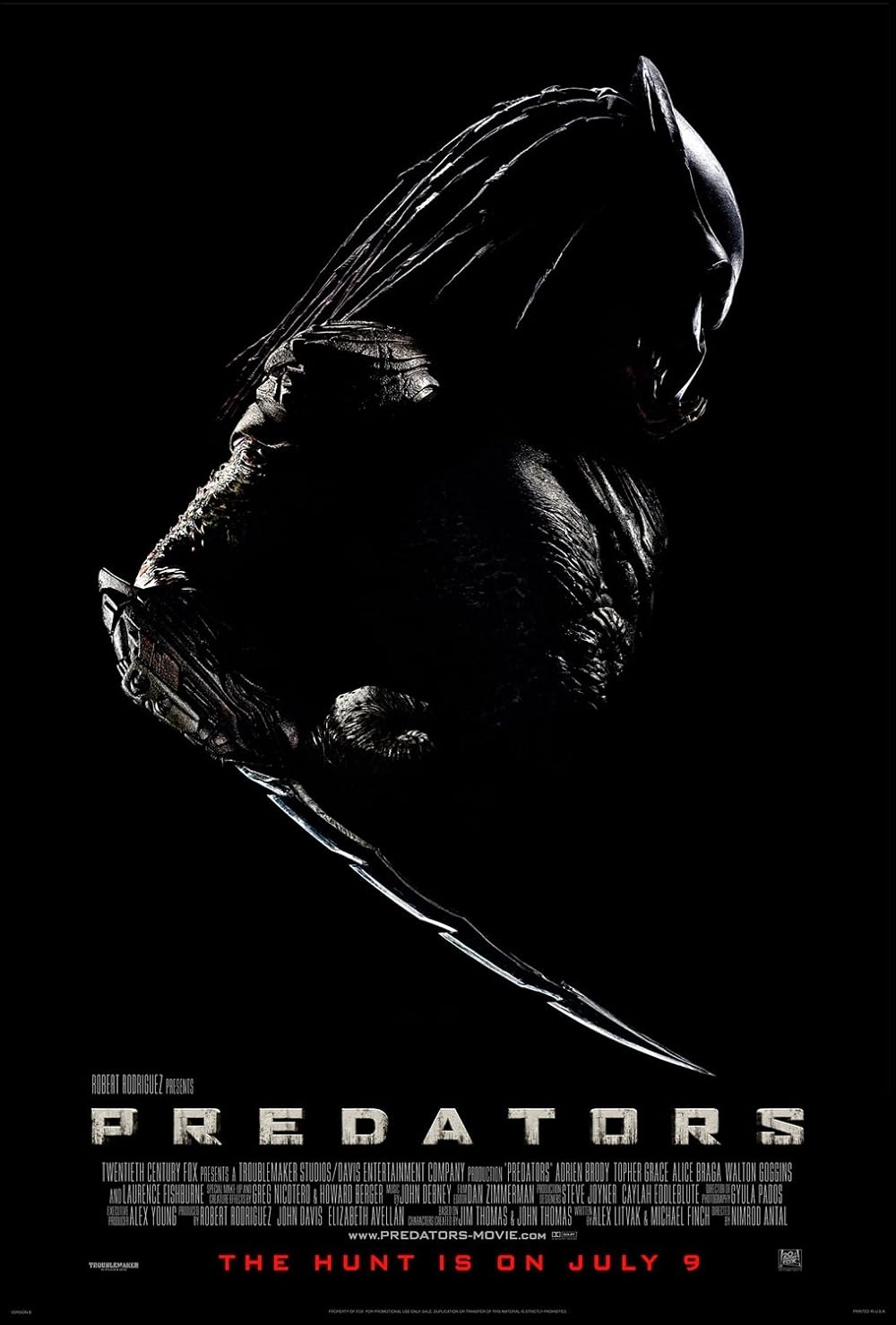 Predators 2010 ‧ Action/Sci-fi ‧ 1h 47m