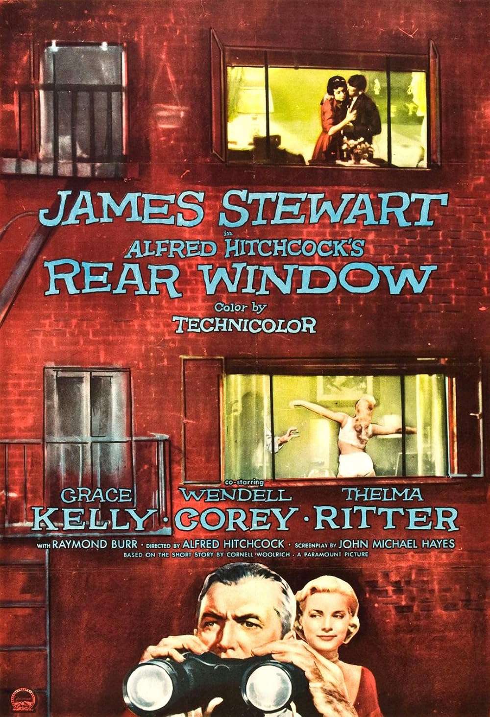 Rear Window 1954 ‧ Thriller/Mystery ‧ 1h 52m