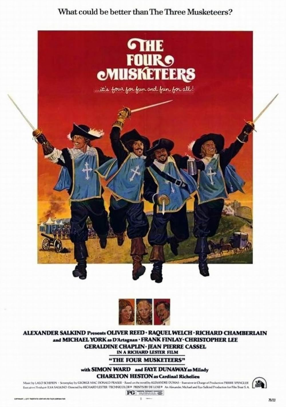 The Four Musketeers 1974 ‧ Adventure/Action ‧ 1h 48m