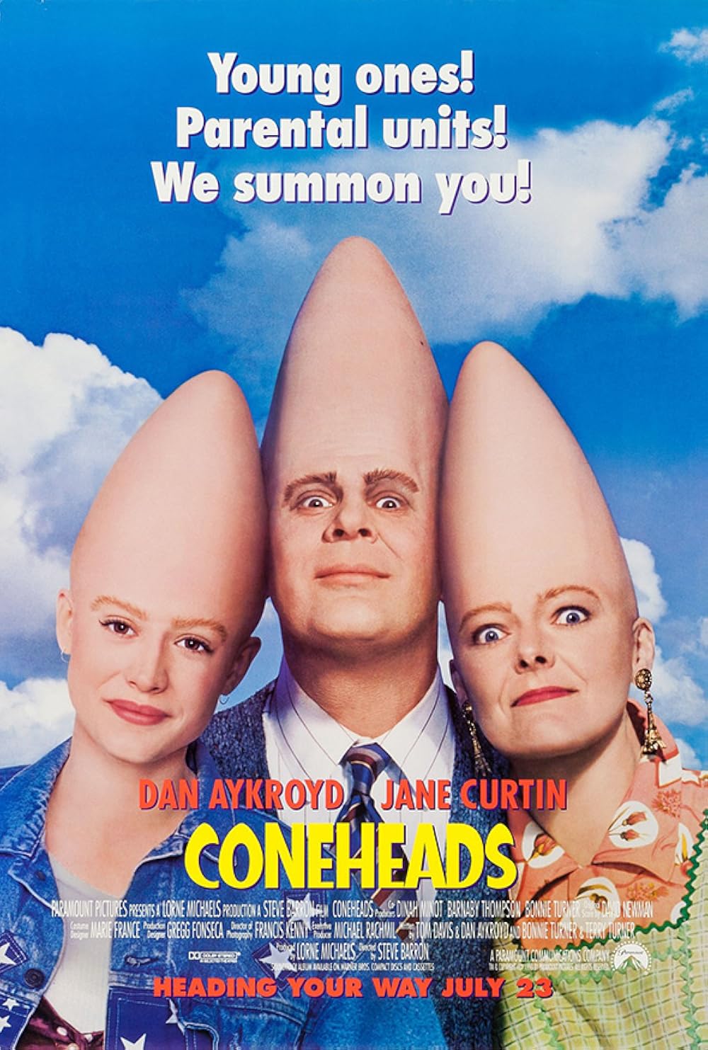 Coneheads 1993 ‧ Comedy/Sci-fi ‧ 1h 28m