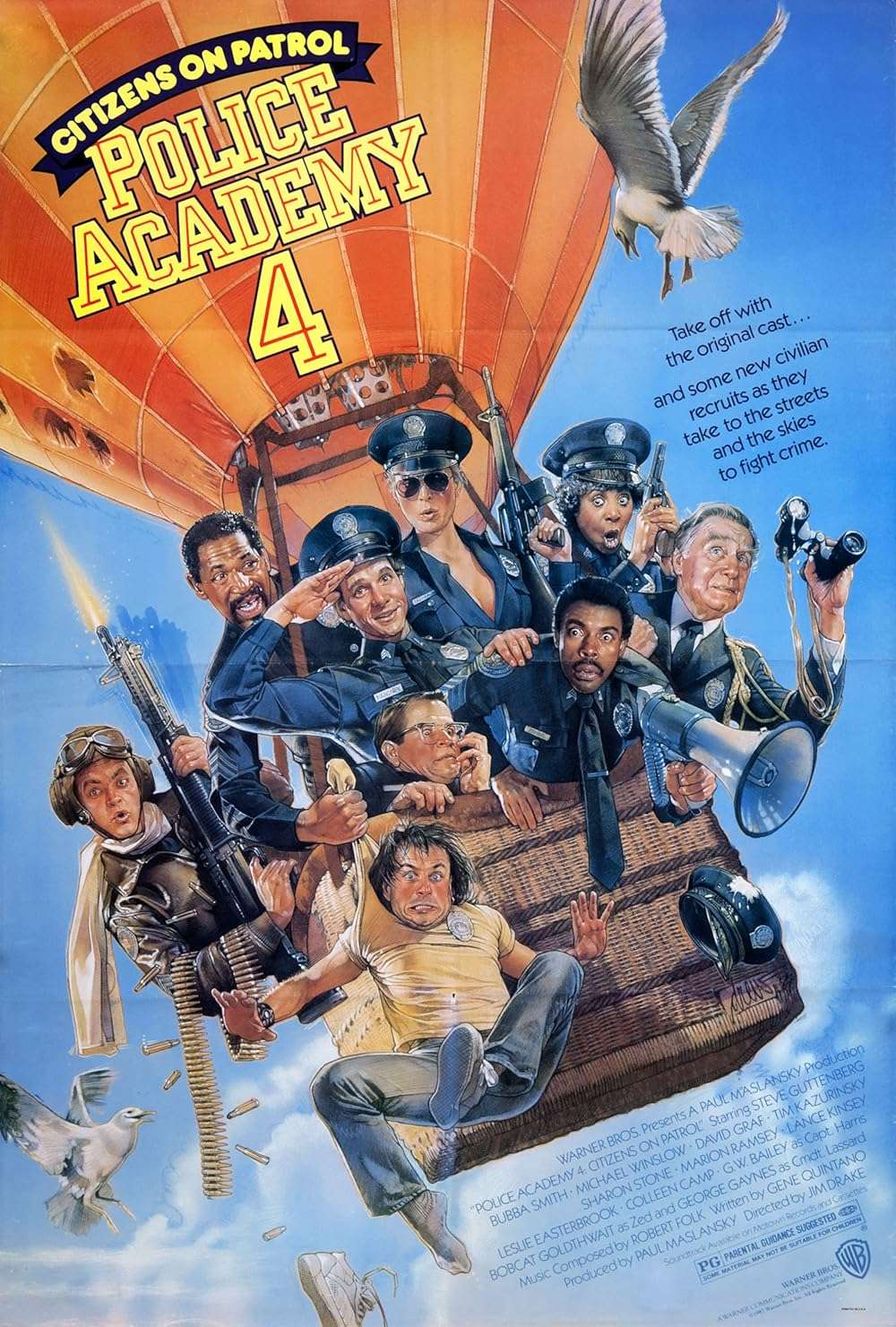 Police Academy 4: Citizens on Patrol 1987 ‧ Comedy/Action ‧ 1h 28m