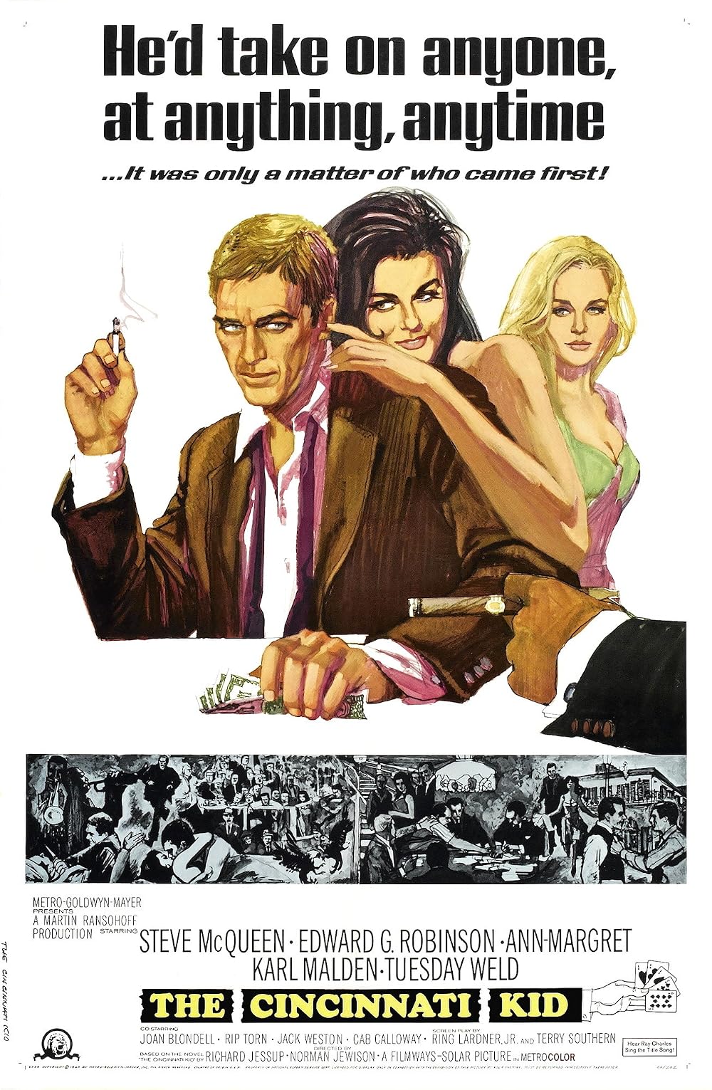 The Cincinnati Kid 1965 ‧ Drama/Adaptation ‧ 1h 42m