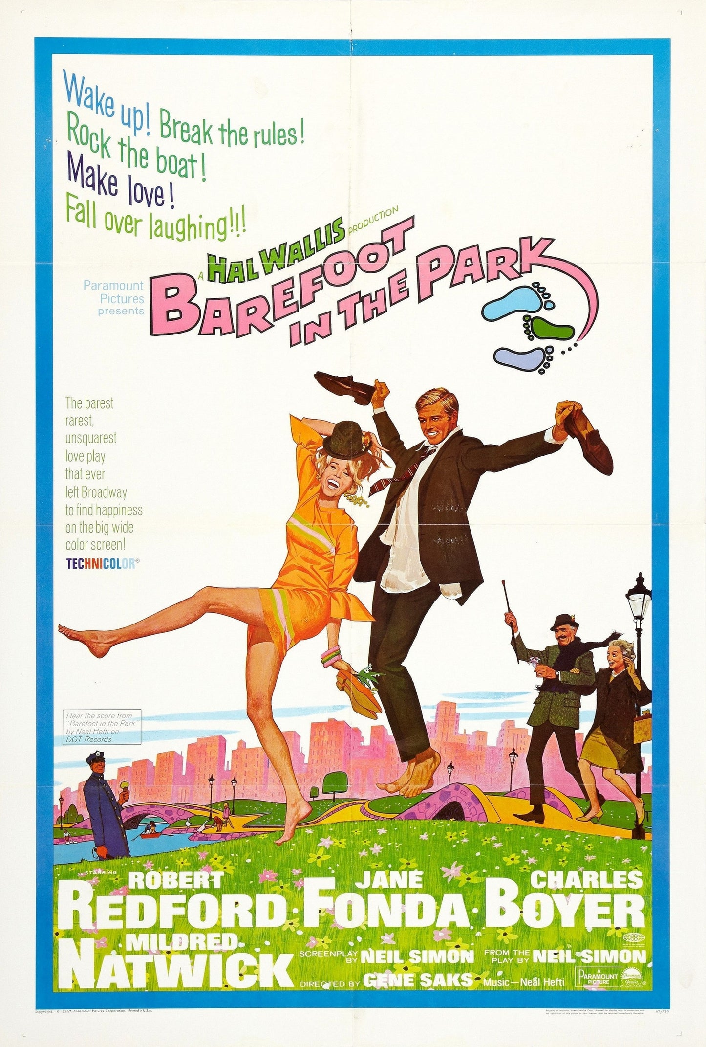 Barefoot in the Park 1967 ‧ Comedy/Romance ‧ 1h 46m