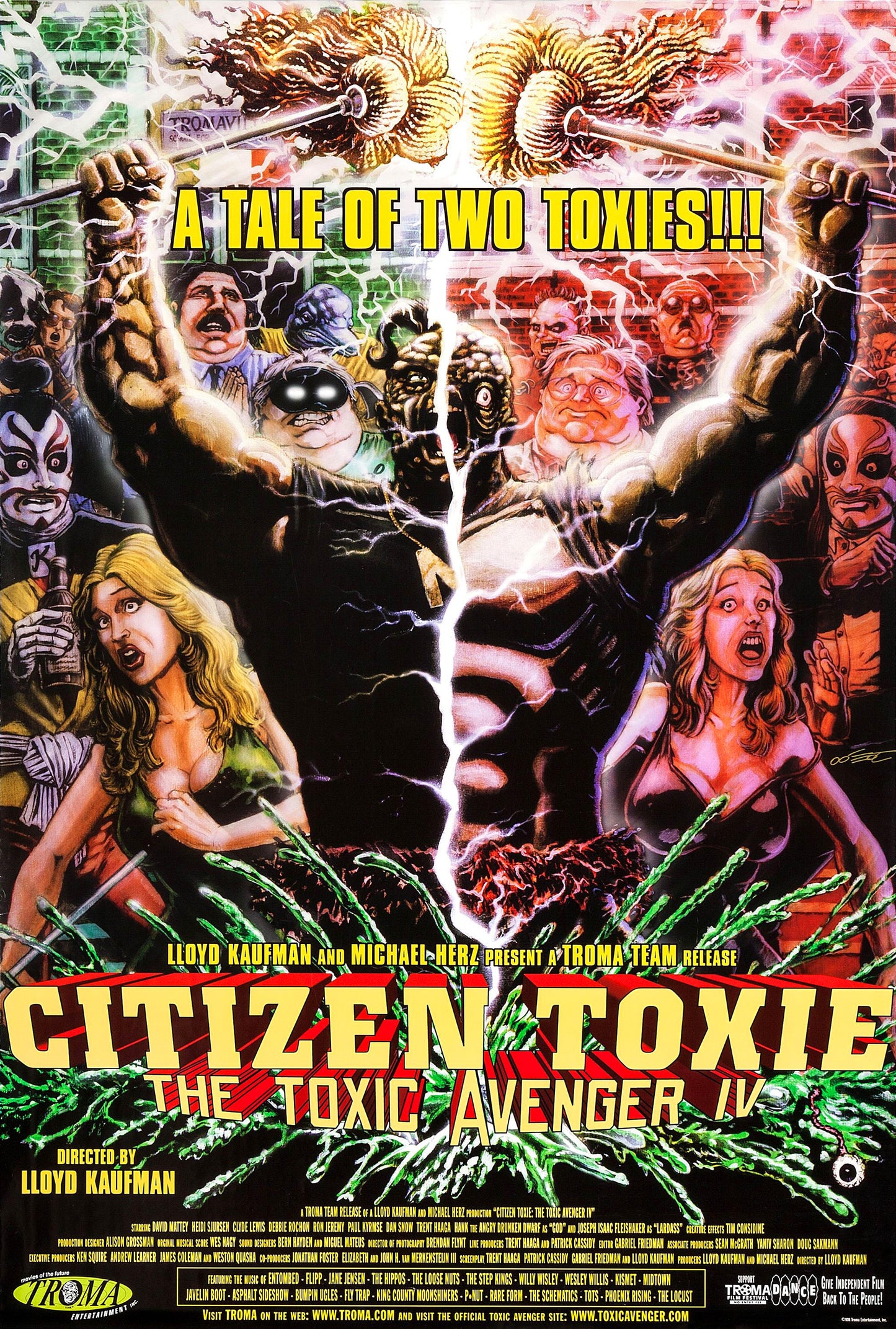Citizen Toxie: The Toxic Avenger IV 2000 ‧ Comedy/Horror ‧ 1h 49m