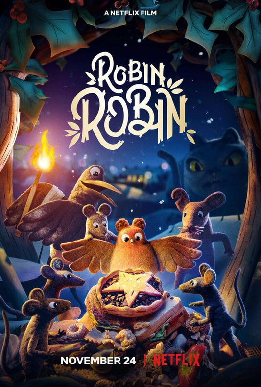 Robin Robin 2021 | Musical/Adventure | 32 mins | 1080p MP4 - Kitchen World Supplies